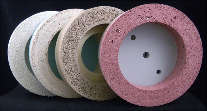 CeriumImpregnatedCompositeGlassPolishingWheels